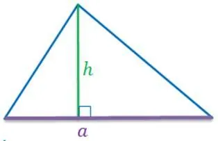 Высота в произвольном треугольнике