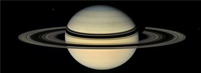 Сатурн, снимок космического аппарата Кассини в 2007 году