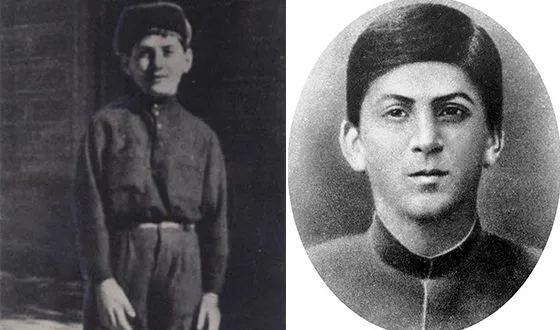 Сосо Джугашвили (Иосиф Сталин) в юные годы