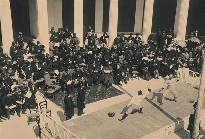 Фото с Олимпиады 1896 года