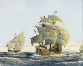 Корабли эскадры Васко да Гаммы