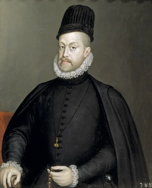 ​Филипп II, король Испании. wikimedia.org - «Подпалить бороду испанскому королю» | Warspot.ru