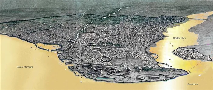 Константинополь византийской эпохи