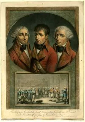 Три консула (Камбасерес, Бонапарт, Лебрен). Ван Горп (1803)