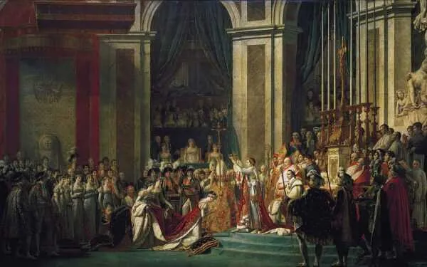 Коронация Наполеона, Жак-Луи Давид, 1805—1808