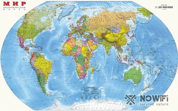 Условные знаки географических карт