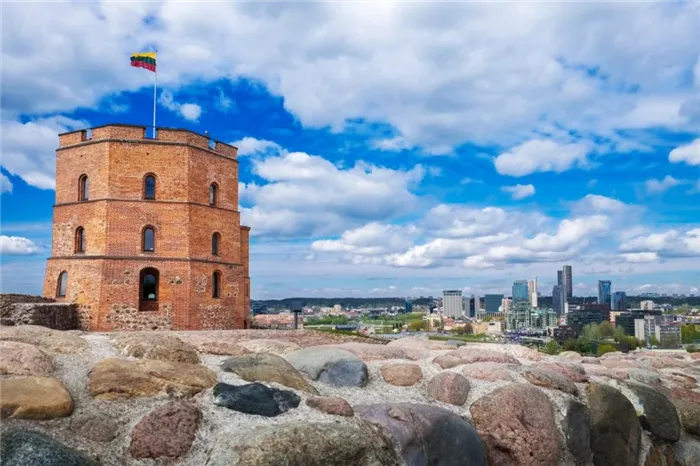 Башня Гедымина в Вильнюсе