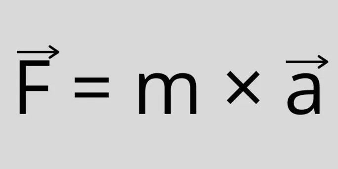 Пример использования формулы Ньютона Второй закон Ньютона