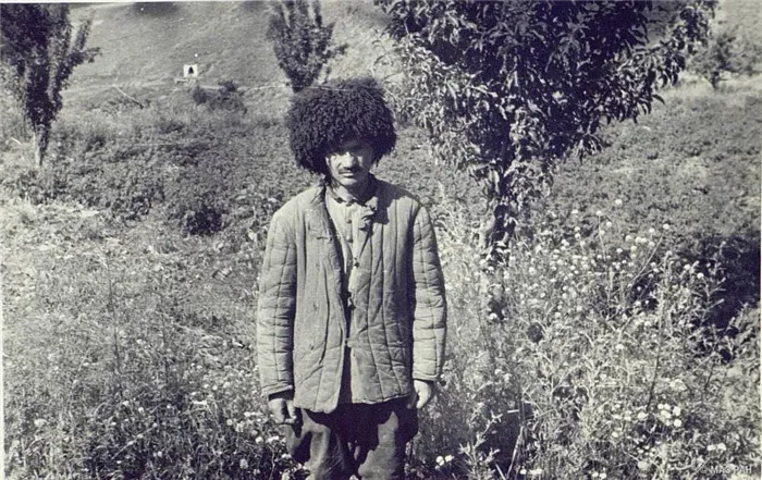 Чабан-даргинец из селения Шиназ в Дагестане, 1952 год Местонахождение: Кунсткамера, Санкт-Петербург, Россия