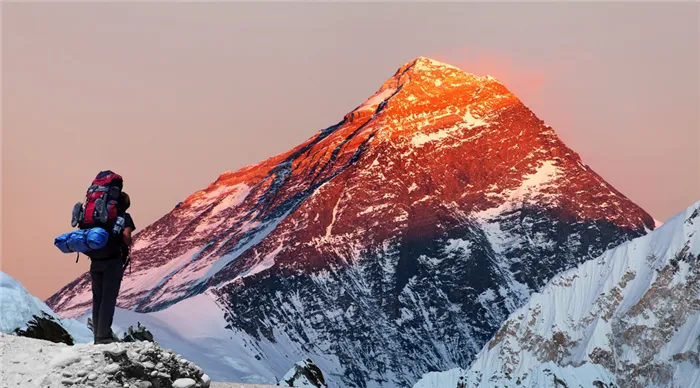 Фото: Вид на гору Эверест
