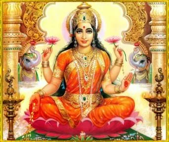 Лакшми – богиня процветания в Индии
