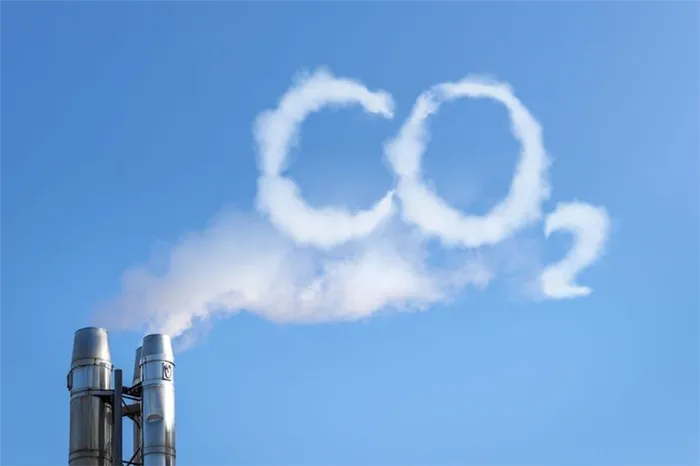 Углекислый газ действует подобно парниковой плёнке
